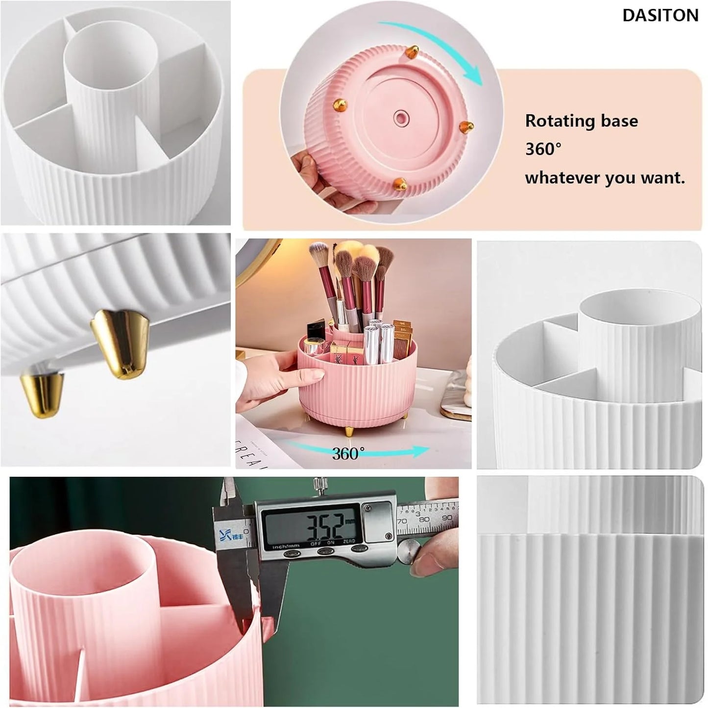 360° Rotating Elite Vanity Organizer