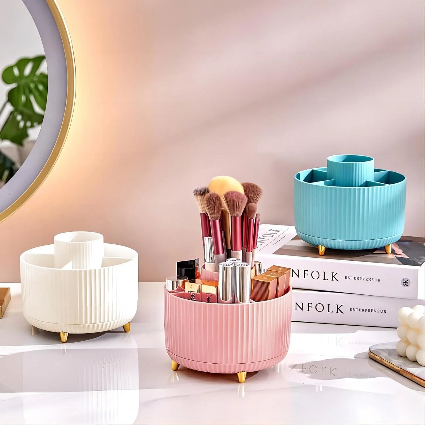 360° Rotating Elite Vanity Organizer